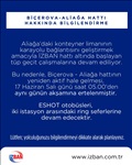 <span>BİÇEROVA - ALİAĞA HATTI HAKKINDA BİLGİLENDİRME  </span><br />BİÇEROVA - ALİAĞA HATTI HAKKINDA BİLGİLENDİRME ... <br /> 
